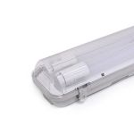 Noxion Pantalla LED Estanca Alojamiento Poseidon V2.0 incl. 2x Noxion Tubo LED T8 Standard Output 7.5W 2x900lm - 865 Luz De Día | 60cm
