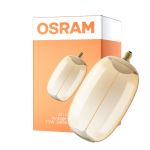 Osram Vintage 1906 LED E27 Special Con Filamento Smoke Tall 12W 500lm - 818 Luz Muy Cálida | Regulable - Reemplazo 40W