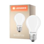 Ledvance Classic LED E27 Pera Con Filamento Mate 5W 1055lm - 827 Luz Muy Cálida | Reemplazo 75W