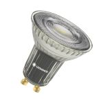 Ledvance Foco LED GU10 PAR16 6.1W 575lm 36D - 927 Luz Muy Cálida | Mejor Reproducción De Color - Regulable - Reemplazo 80W