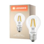 Ledvance Classic LED E27 Pera Con Filamento Clara 3.4W 470lm - 827 Luz Muy Cálida | Reemplazo 40W