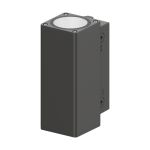 Ledvance Luz De Pared Urban Vario Aluminium Gris Up & Down 27W 2700lm - 830-840 CCT | IP65 - Dali Regulable
