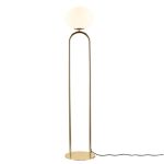 DFTP by Nordlux Shapes Lámpara de pie Vidrio y Metal Latón | Apta para E27
