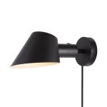 DFTP by Nordlux LED Luz De Pared Stay Aluminium Negro | Apta para E27