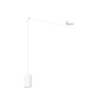 Emibig Colgante De Luz Traker Acero Blanco | Apta para 1x GU10 - Max 10W