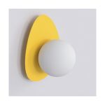 Emibig Luz De Pared Ovo Acero Naranja | Apta para 1x G9 - Max 8W
