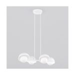 Emibig Colgante De Luz Boom Acero Blanco | Apta para 4x G9 - Max 8W