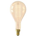 Calex XXL Splash Lumen alto Oro LED E27 Con Filamento 3W 250lm- 821 Luz Muy Cálida | Regulable