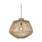 Good&Mojo Colgante De Luz Madagascar Rattan Marrón | Apta para 1x E27 