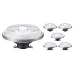 Multipack 6x Philips MASTER LED Foco G53 AR111 14.8W 950lm 45D - 940 Blanco Frio | Mejor Reproducción De Color - Regulable - Reemplazo 75W