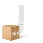 Multipack 10x Noxion Lucent PL-S LED 2.8W - 830 Luz Cálida | 2-Pines - Reemplazo 5W