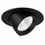 Noxion Foco LED Forza V2 Aluminium Negro 32W 3700lm 36D - 930-940-957 CCT | 160mm - Recorte 145mm - Mejor Reproducción De Color
