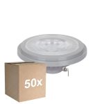 Multipack 50x Noxion Foco LED G53 AR111 7.4W 450lm 40D - 930 Luz Muy Cálida | Mejor Reproducción De Color - Regulable - Reemplazo 50W