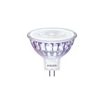 Philips Master Value LED Foco GU5.3 MR16 7.5W 630lm 60D - 930 Luz Cálida | Mejor reproducción de color - Regulable - Reemplazo 50W