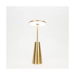 Eglo Lámpara De Mesa Piccola Acero Oro 2W 270lm - 824-830-840 CCT | IP54 - Touch Regulable - USB-C