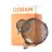 Osram Decor Plano Lamp In Metal Alojamiento LED E27 Globe Mate Negro 3.5W 300lm - 827 Luz Muy Cálida | Reemplazo 25W