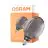 Osram Vintage 1906 LED E27 Globe Con Filamento Smoke 130mm 4W 110lm - 818 Luz Muy Cálida | Regulable - Reemplazo 12W