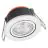 Ledvance Foco LED Combo Adjust Aluminium Blanco 6W 540lm 60D - 940 Blanco Frio | 82mm - Recorte 68mm - IP65 - Mejor Reproducción De Color - Dali Regulable