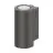 Ledvance Luz De Pared Urban Vario Aluminium Gris Up & Down 27W 2700lm - 830-840 CCT | IP65 - Dali Regulable