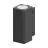 Ledvance Luz De Pared Urban Vario Aluminium Negro Up & Down 27W 2700lm - 830-840 CCT | IP65 - Dali Regulable