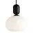Nordlux Notti 20 Colgante De Luz Vidrio Negro | Apta para 1x E27