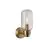 Nordlux Tutan Luz De Pared Vidrio Latón | Apta para E14
