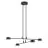 Emibig Colgante De Luz Modus Acero Negro | Apta para 4x GX53 - Max 12W