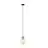 Emibig Colgante De Luz Astral Acero Negro | Apta para 1x E14 - Max 10W