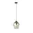 Emibig Colgante De Luz Istar Acero Negro | Apta para 1x E27 - Max 10W
