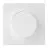 Noxion Placa de cubierta para Dimmer LED | Borde duro - Blanco