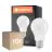Multipack 10x Ledvance Classic LED E27 Pera Mate 4.9W 470lm - 827 Luz muy Cálida | Reemplazo 40W
