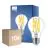 Multipack 10x Philips Master LED E27 Pera Con Filamento Clara 10.5W 1521lm - 922-927 Dim To Warm | Mejor Reproducción De Color - Regulable - Reemplazo 100W