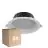 Multipack 6x Noxion Downlight LED Hera Medio Empotrado Blanco 9W 900lm 80D - 827-830-840 CCT | 146mm - Recorte 120mm