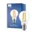 Philips Master Ultra Efficient LED E27 Pera Con Filamento Clara 4W 840lm - 827 Luz Muy Cálida | Regulable - Reemplazo 60W