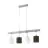 Eglo Colgante De Luz Townshend 2 Acero Madera Blanco Marrón | IP20 - Apta para 4x E27 