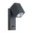 Eglo Luz De Pared Sakeda Aluminium Antracita 5W 600lm - 830 Luz Cálida | IP44 - Sensor de Movimiento y Luz