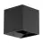 Eglo Luz De Pared Calpi Aluminium Antracita Up & Down 3.3W 340lm - 830 Luz Cálida | IP44 