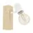 Eglo Luz De Pared Townshend 3 Madera Acero Blanco | IP20 - Apta para 1x E27