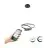 Eglo Colgante De Luz Lobinero-Z Aluminium Acero Negro 40W 6100lm - 830-865 Ajustable Blanco | IP20 - Zigbee Regulable
