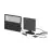Eglo Luz De Pared Panettieri Solar Negro 6W 860lm - 840 Blanco Frio | IP65 - Sensor De Movimiento