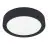Eglo Luz de techo Iluminación de baño Fueva 6 Plástico Negro 7.5W 1000lm - 827-840-865 CCT