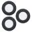Multipack 3x Eglo Empotrado Foco Fueva 6 Plástico Negro 11.1W 1350lm - 827-840-865 CCT