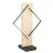 Eglo Lámpara De Mesa Boyal Madera Negro, Marrón 13W 1750lm - 830 Luz Cálida
