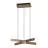 Eglo Connect.Z Smart Colgante De Luz Folcino-Z Acero Bronze, Negro 36W 3720lm - 827-865 Ajustable Blanco + RGB | Regulable
