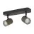 Eglo Luz de techo Consuma 1 Acero Bronce Negro | IP44 - Apta para 2x GU10 