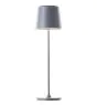 Brilliant Lámpara De Mesa Kaami Metal Plástico Gris 2W 310lm - 830 Luz Cálida | 100mm - IP44 - Al Aire Libre - Regulable 