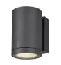 SLV Enola M Luz De Pared Aluminium Gris Esférica 11W 980lm - 940 Blanco Frio | Al Aire Libre - IP65 - Mejor Reproducción De Color