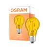 Osram LED Star Classic Decor E27 Pera Con Filamento Mate 2.5W 235lm - Amarillo | Reemplazo 23W