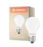Ledvance Classic LED E27 Pera con Filamento Mate 7.5W 1055lm - 840 Blanco Frio | Regulable - Reemplazo 75W