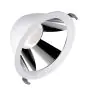 Ledvance Downlight LED Comfort High Efficiency U Aluminium Blanco 25W 3250lm 55D - 830 Luz Cálida | 215mm - Recorte 200mm